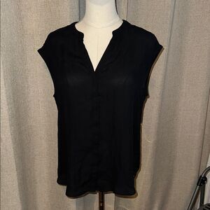 Elegant Black Sleeveless Top